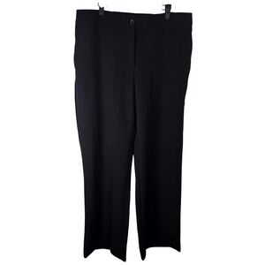 Jessica London Women's Black Tummy Control Dress‎ Pants Plus Size 22W Wide Leg